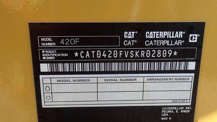 Used 2012 CATERPILLAR 420F - BACKHOES