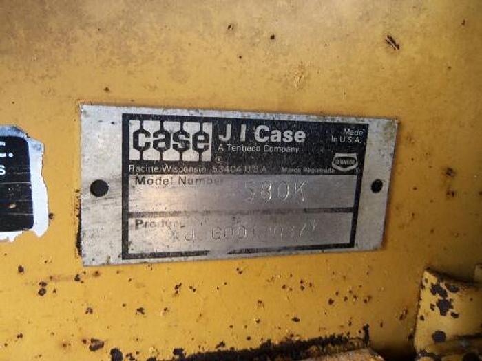 Used 1990 CASE 580K - BACKHOES