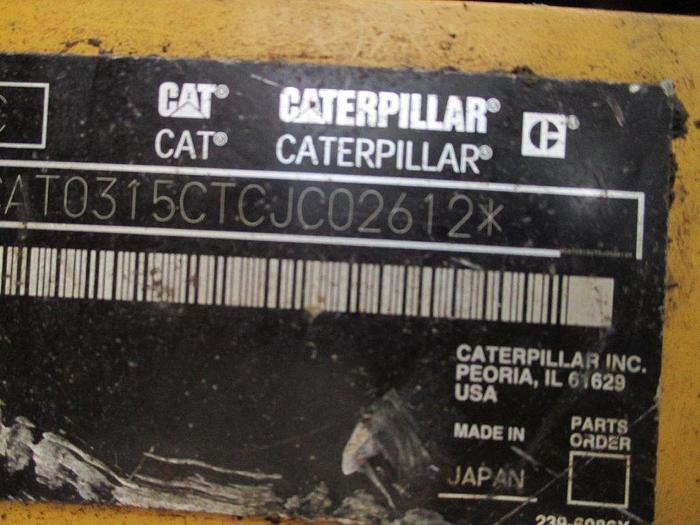 Used 2005 CATERPILLAR 315CL - EXCAVATORS