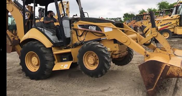 Used 2008 CATERPILLAR 416E - BACKHOES