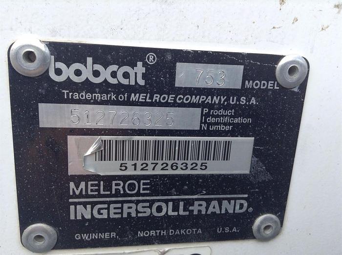 Used 1996 BOBCAT 753 - SKID STEER LOADERS