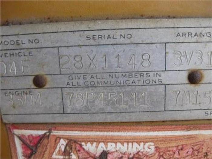 Used 1988 CATERPILLAR D4E - CRAWLER TRACTORS