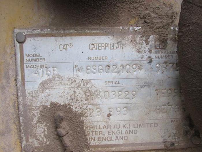 Used 1995 CATERPILLAR 416B - BACKHOES