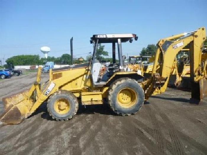 Used 1997 CATERPILLAR 416B - BACKHOES