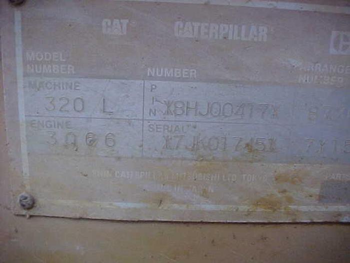 Used 1992 CATERPILLAR 320L - EXCAVATORS