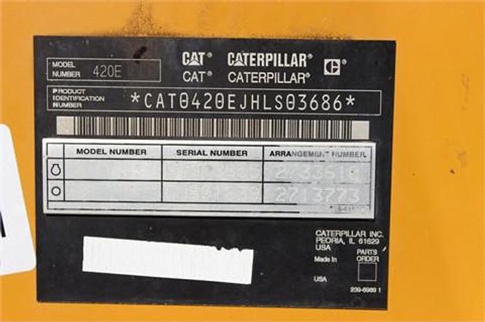 Used 2007 CATERPILLAR 420E - BACKHOES