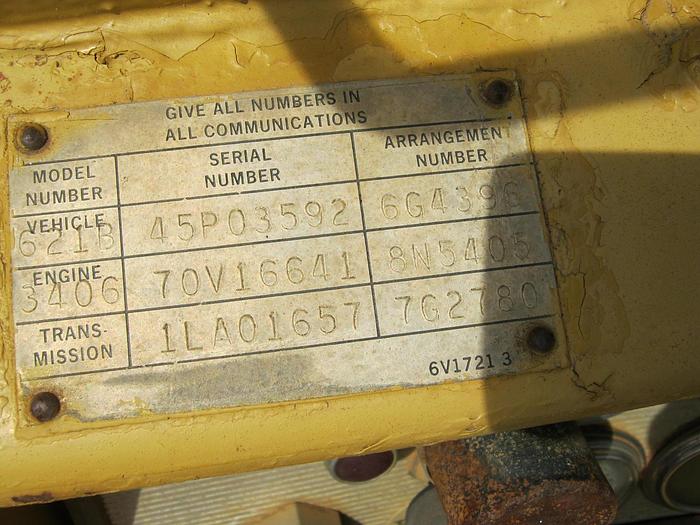 Used CATERPILLAR 621B(2DB) - SCRAPERS