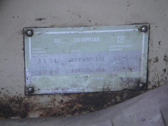 Used 1995 CATERPILLAR 315L - EXCAVATORS