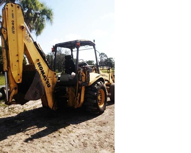 Used 2000 KOMATSU WB140 2 - BACKHOES
