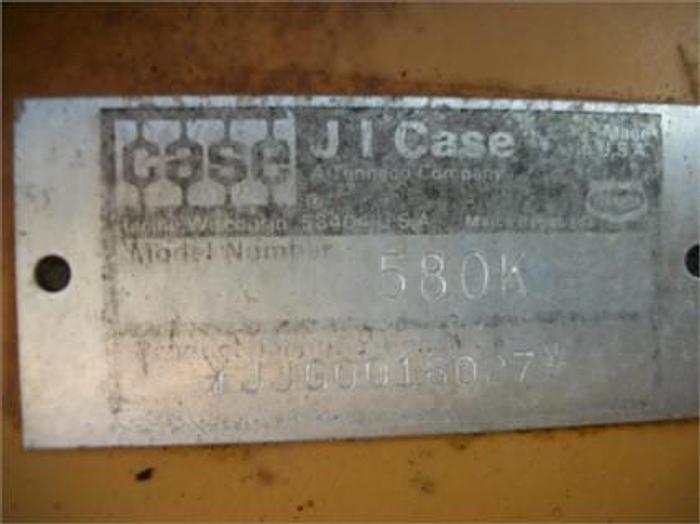 Used CASE 580K - BACKHOES