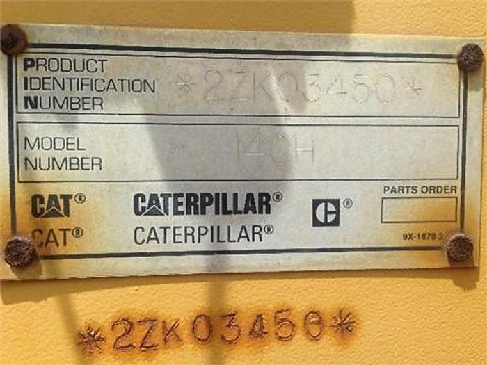 Used 1998 CATERPILLAR 140H - MOTOR GRADERS