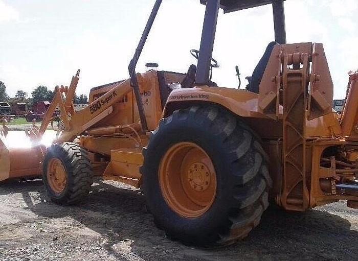 Used 1991 CASE 580 SUPER K,580SK - BACKHOES