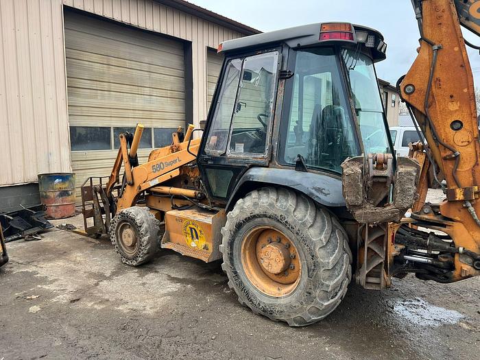 Used CASE 580 SUPER L,580SL - BACKHOES