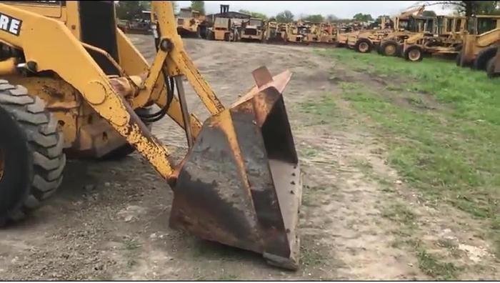 Used 1996 JOHN DEERE 710D - BACKHOES