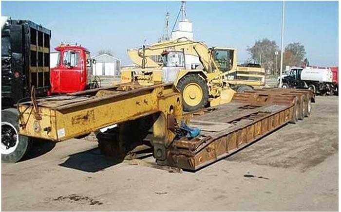 Used 1980 TRANSPORT TRI-AXLE - LOWBOYS