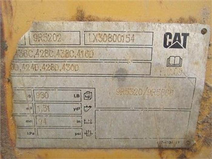 Used 1988 CATERPILLAR 416(5PC) - BACKHOES