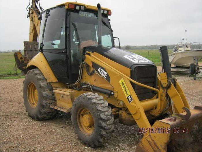 Used 2009 CATERPILLAR 420E - BACKHOES