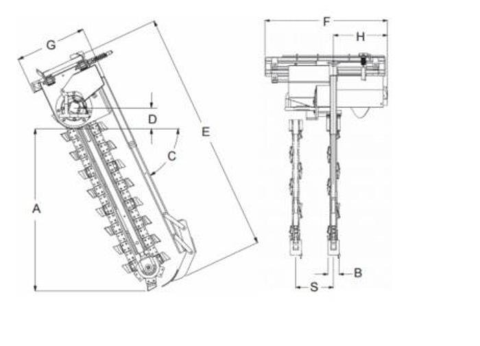 2015 BRADCO 640 - TRENCHER