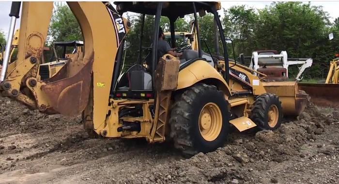 Used 2008 CATERPILLAR 416E - BACKHOES