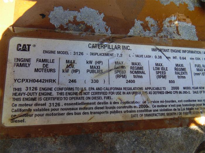 Used 2001 FREIGHTLINER FL70  - DUMP TRUCK