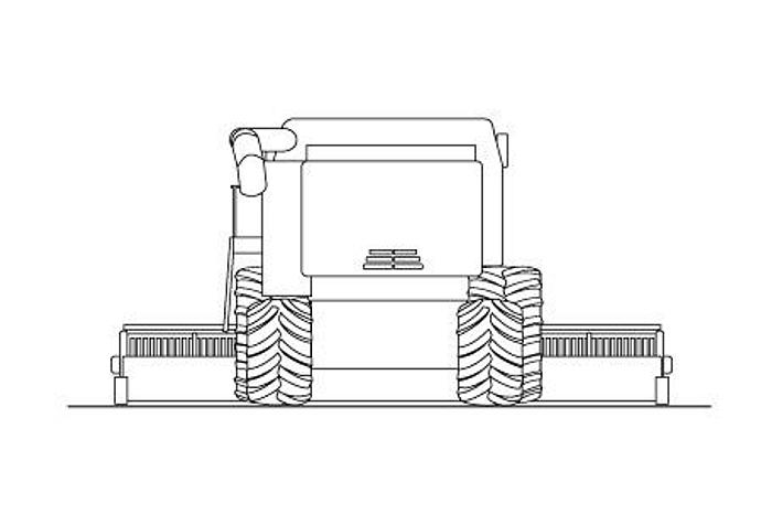 Used 1985 NEW HOLLAND  2115 - COMBINES