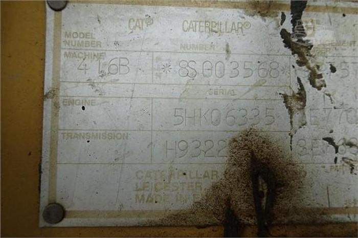 Used 1993 CATERPILLAR 416B - BACKHOES