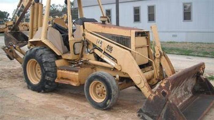 Used 1992 CATERPILLAR 416 II(5PC) - BACKHOES