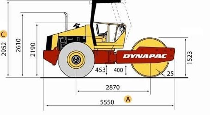 Used 1981 DYNAPAC CA25D - COMPACTORS