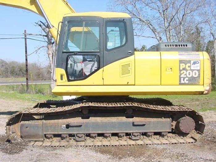 Used KOMATSU PC200LC7 - EXCAVATORS
