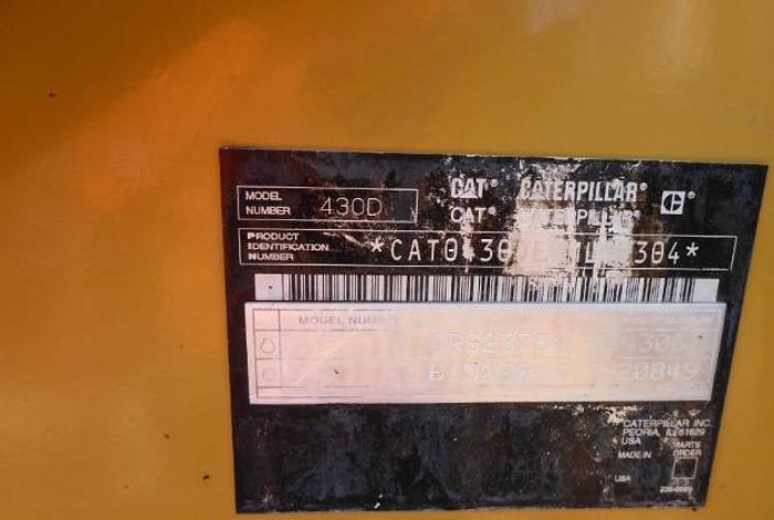 Used 2005 CATERPILLAR 430D - BACKHOES