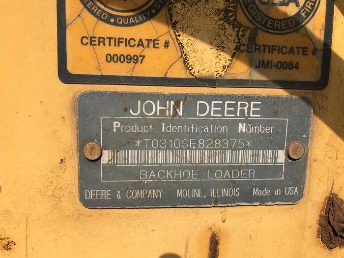 Used 1997 JOHN DEERE 310SE - BACKHOES