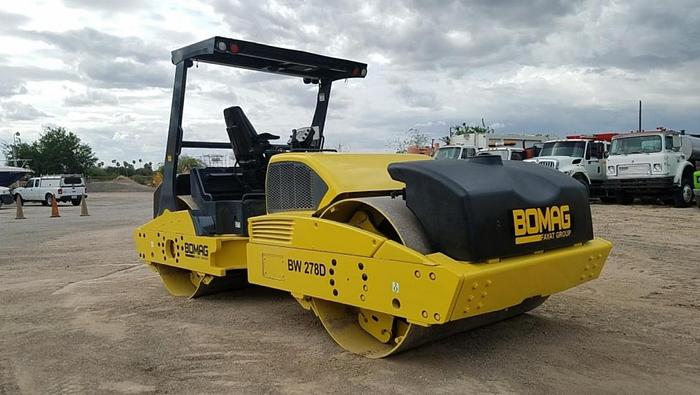 Used 2008 BOMAG BW278 - COMPACTORS
