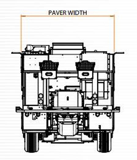 Used 2009 RAYNER RS II - PAVING EQUIPMENT FULL-SIZE CONTINUOUS PAVERS