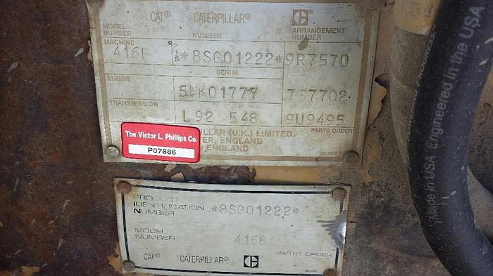 Used 1993 CATERPILLAR 416B - BACKHOES