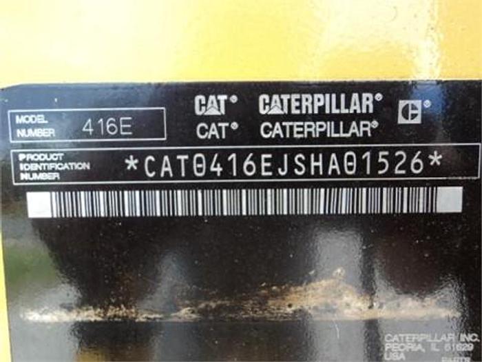 Used 2008 CATERPILLAR 416E - BACKHOES