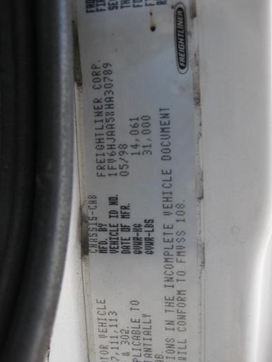 Used 1999 FREIGHTLINER FL70  - DUMP TRUCK