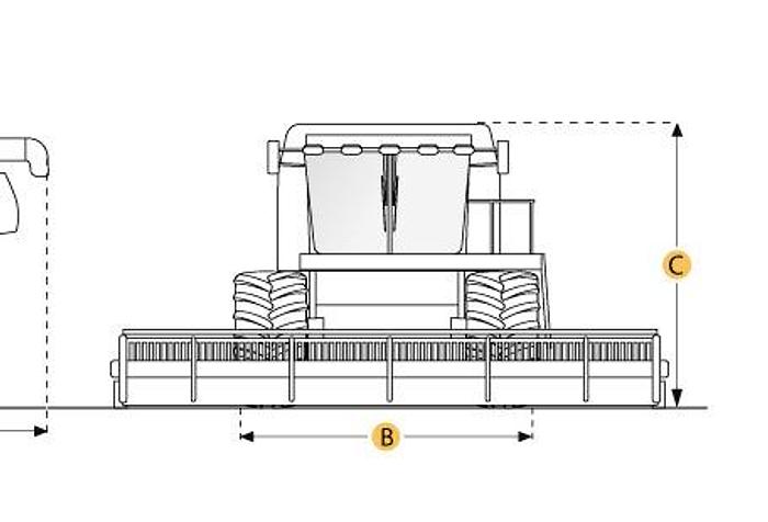 Used 1985 NEW HOLLAND  TR85 GRAIN - COMBINES