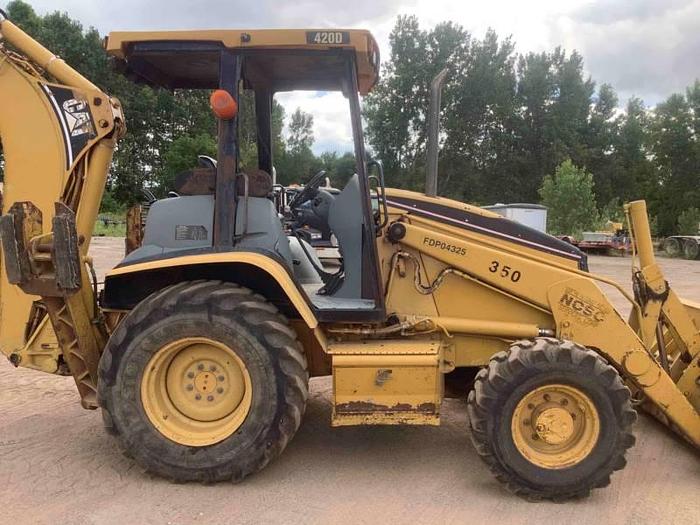 Used 2002 CATERPILLAR 420D - BACKHOES
