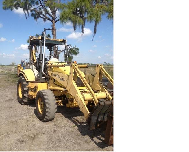 Used 2000 KOMATSU WB140 2 - BACKHOES