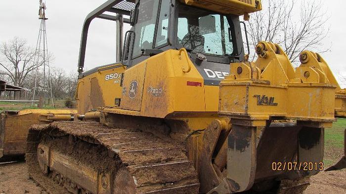 Used 2008 JOHN DEERE 850J WLT - CRAWLER TRACTORS