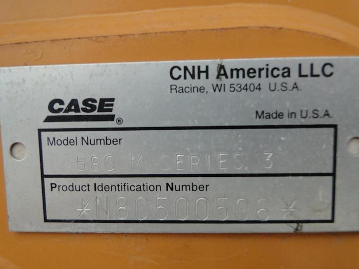 Used 2009 CASE 580M III - BACKHOES