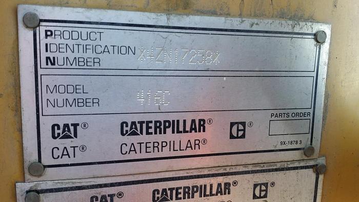 Used CATERPILLAR 416C - BACKHOES