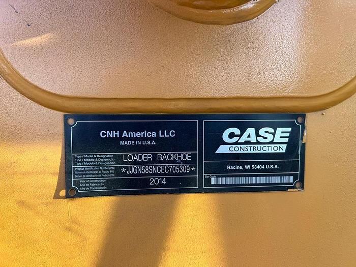Used 2014 CASE 580 SN - BACKHOES