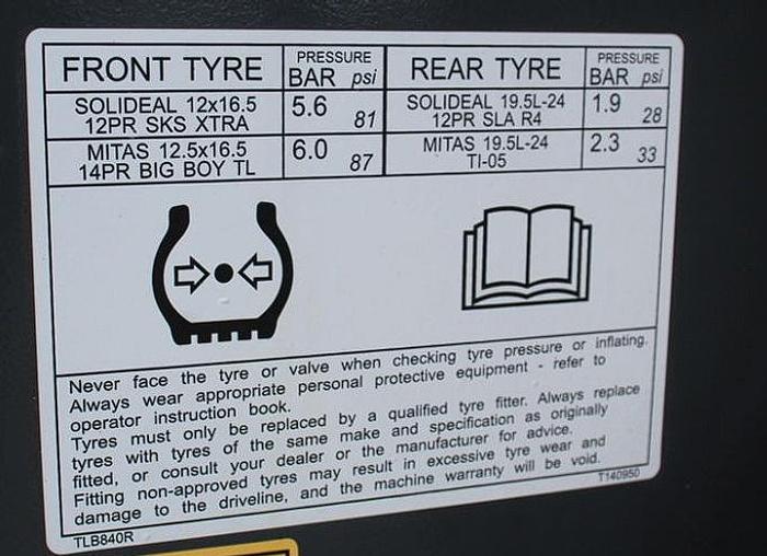 Used TEREX TLB830 - BACKHOES