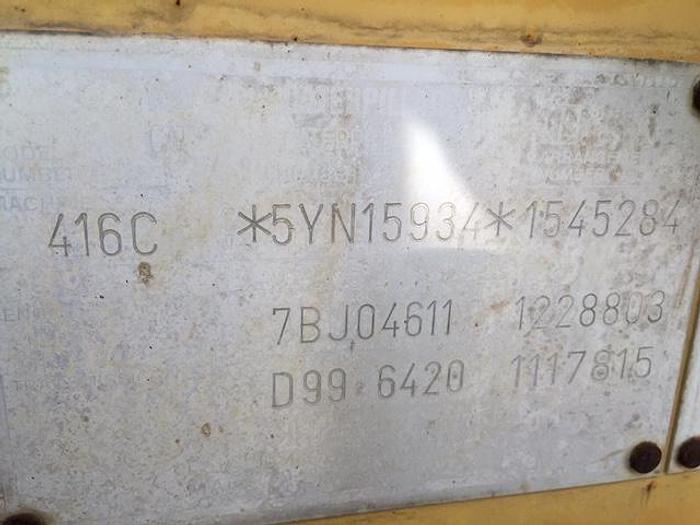 Used CATERPILLAR 416C - BACKHOES