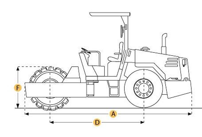 Used BOMAG BW210 - COMPACTORS