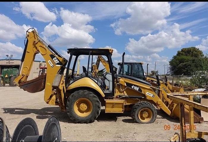 Used 2008 CATERPILLAR 416E - BACKHOES