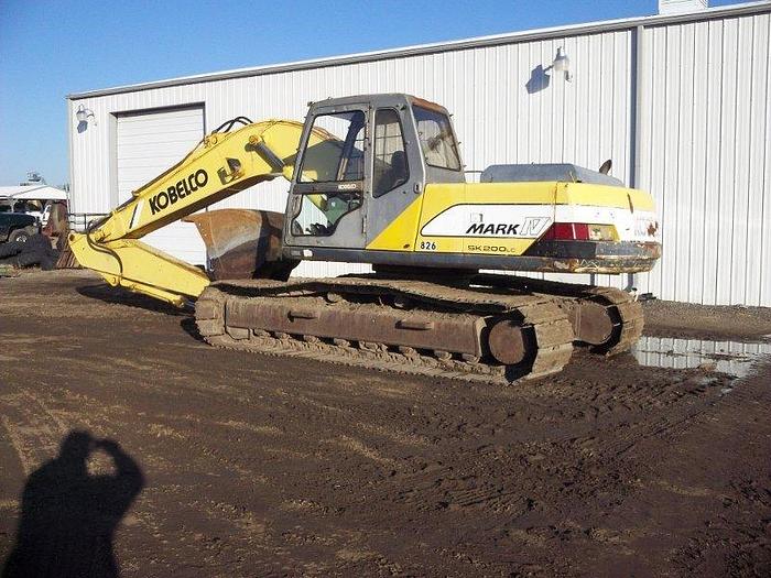 Used 1995 KOBELCO SK200LC IV - EXCAVATORS