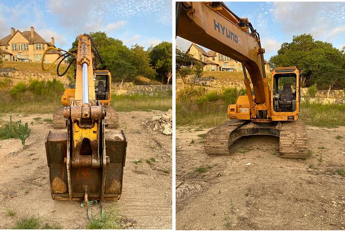 Used 1999 HYUNDAI ROBEX 200NLC3,R200NLC3 - EXCAVATORS