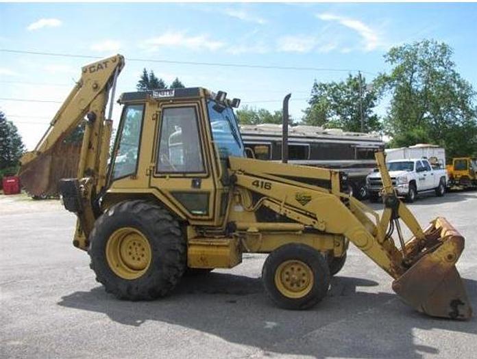 Used 1986 CATERPILLAR 416 - BACKHOES